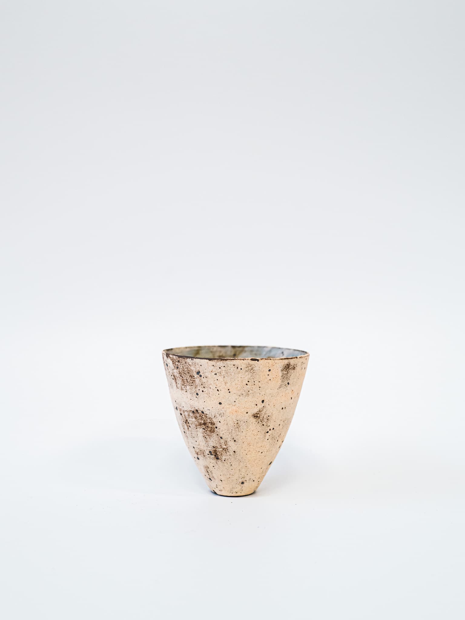 dark clay cup #2 - view 2