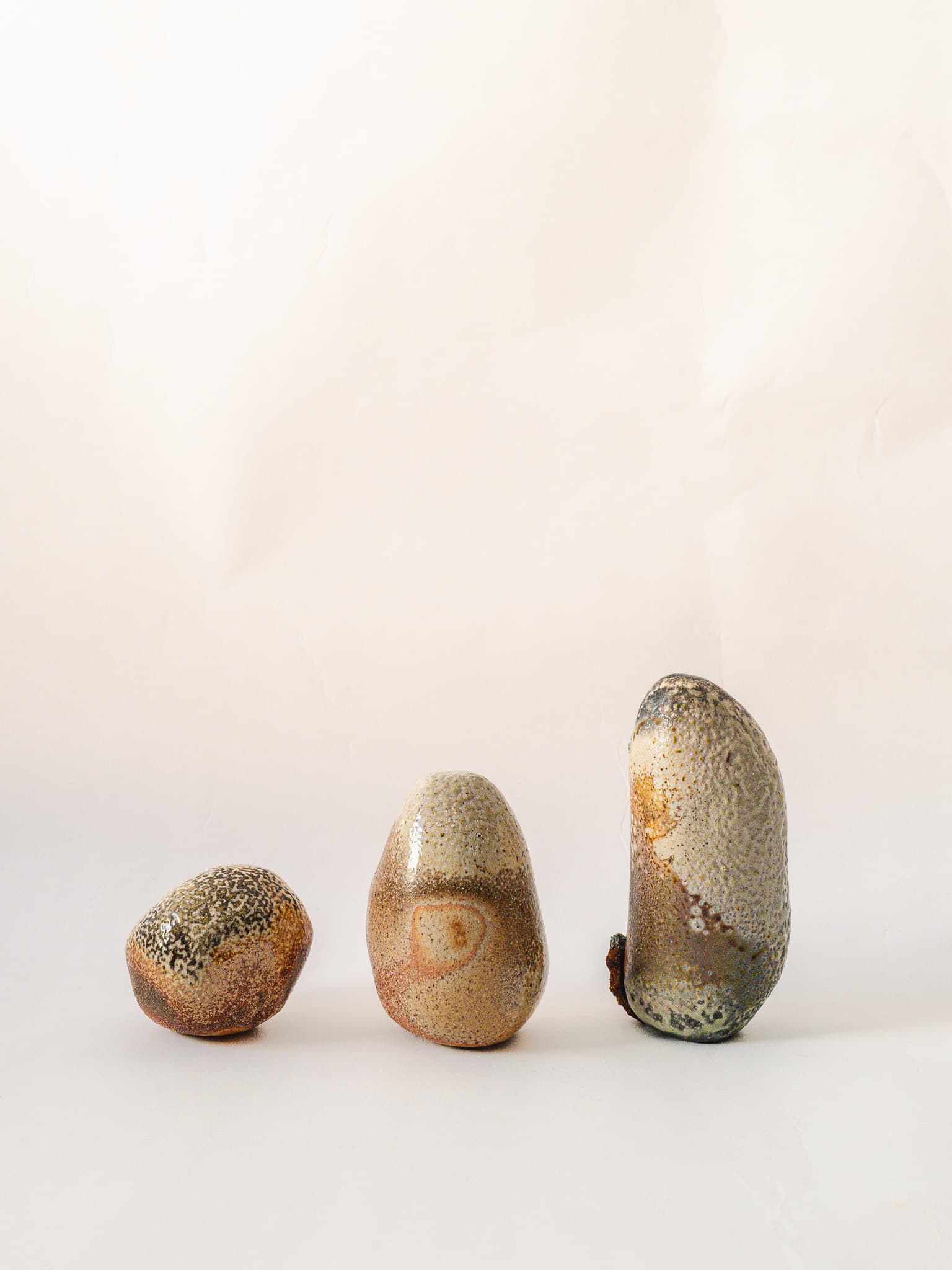soda fired stone tea pets - view 1